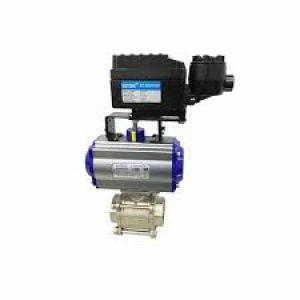 VAN BI INOX ĐÓNG MỞ KHÍ NÉN NỐI REN